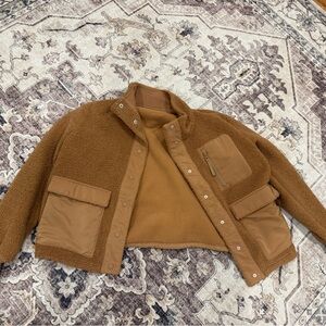 FLX Boucle Bomber Jacket Women's—size L